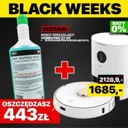 Robot odkurzająco-mopujący COBBO PRO 27 UV